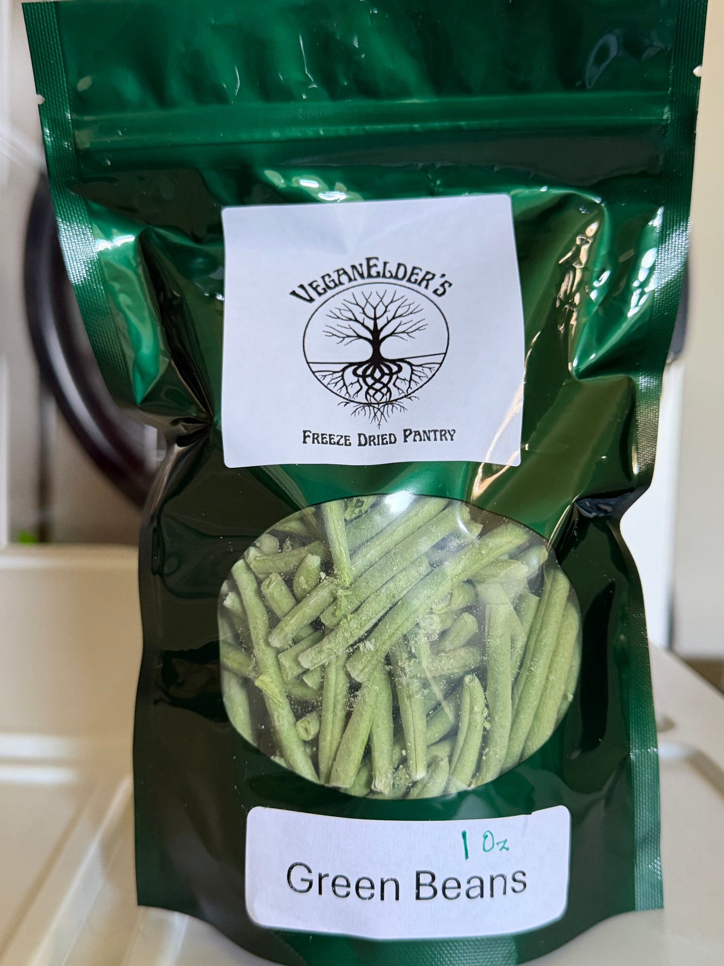 Green Beans- freeze dried- 1 ounce