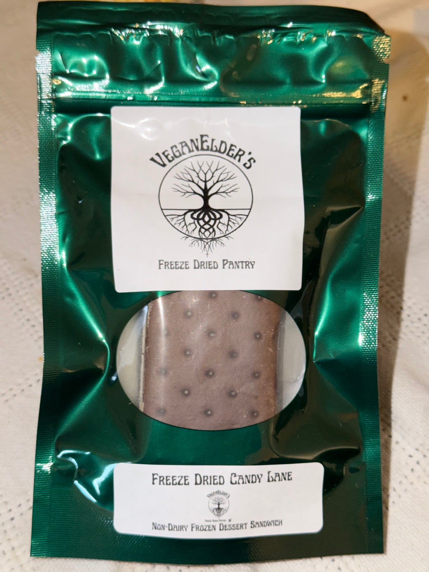 Freeze Dried Vegan Ice Cream Sandwich - 1