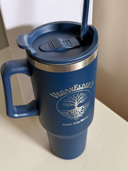 VeganElder's Freeze Dried Pantry Metal Commuter Tumbler - 1L
