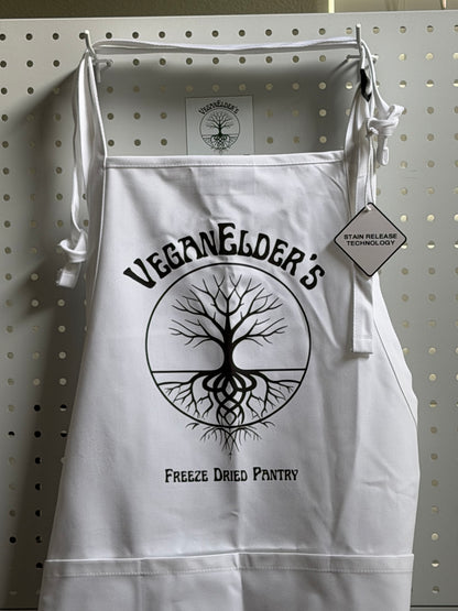 VeganElder’s Apron- white