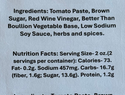 Barbecue Sauce Ingredients and Nutrition Facts
