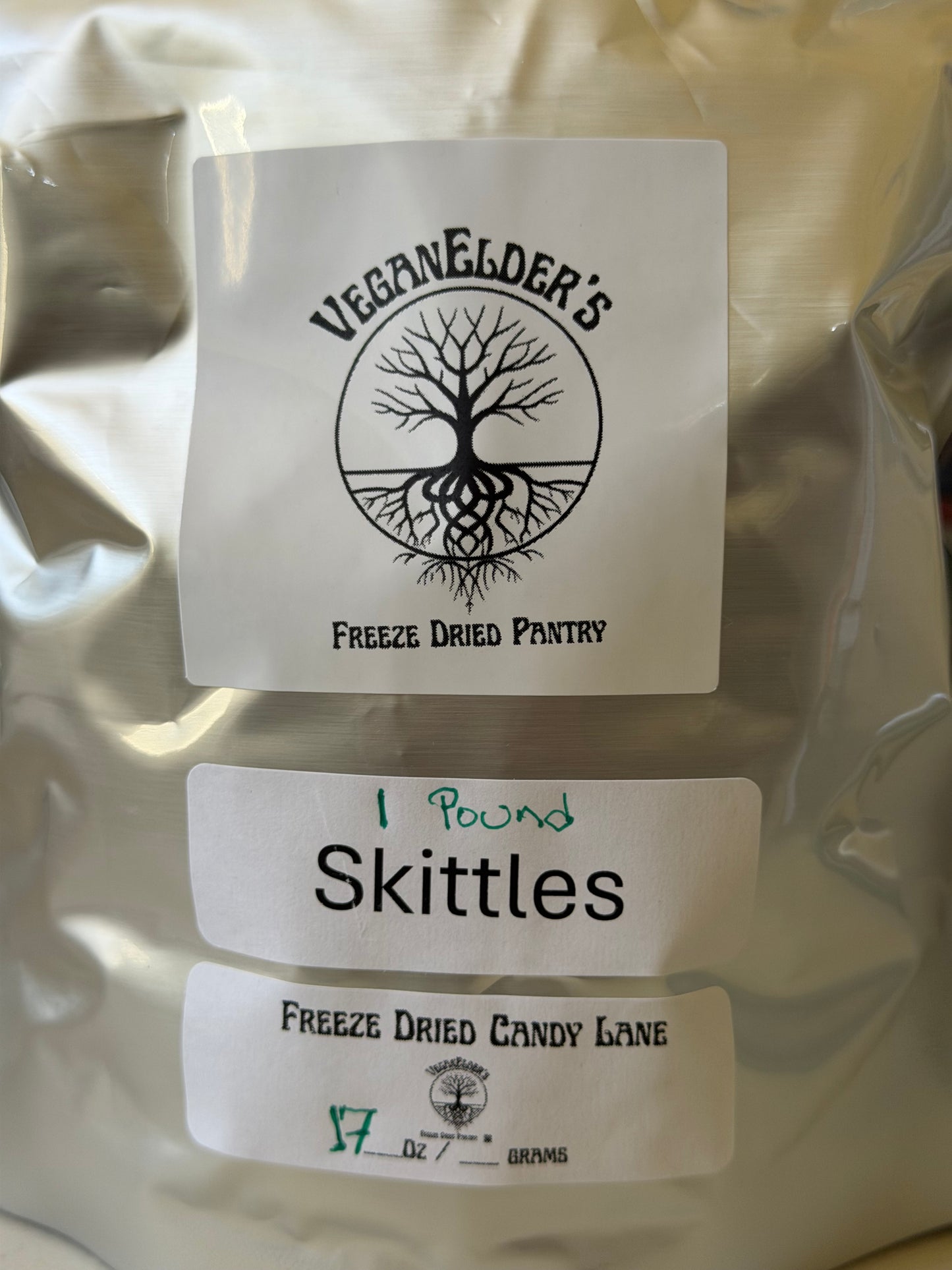 Freeze Dried Skittles Candy 1 pound