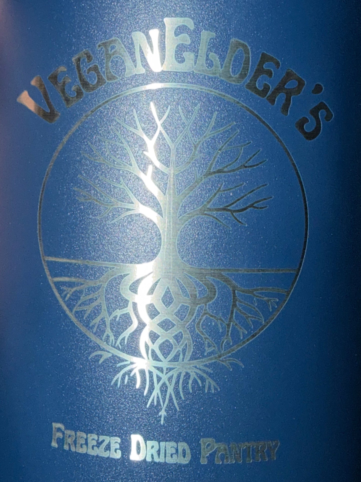 VeganElder's Freeze Dried Pantry Metal Commuter Tumbler - 1L