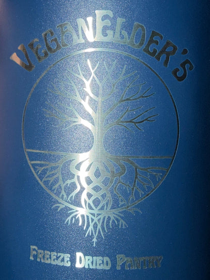 VeganElder's Freeze Dried Pantry Metal Commuter Tumbler - 1L
